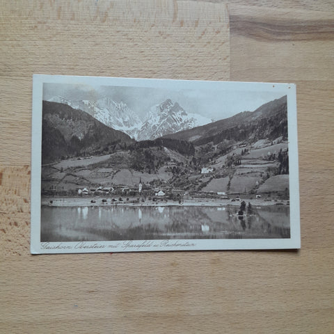 AK Gaishorn mit Sparafeld und Reichenstein. (1923)