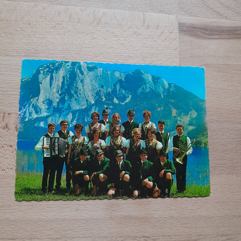 AK Ausser Land. Altausseer Volkstanzgruppe. Trisselwand.