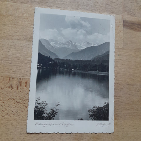 AK Altausseersee mit Dachstein. (1934)