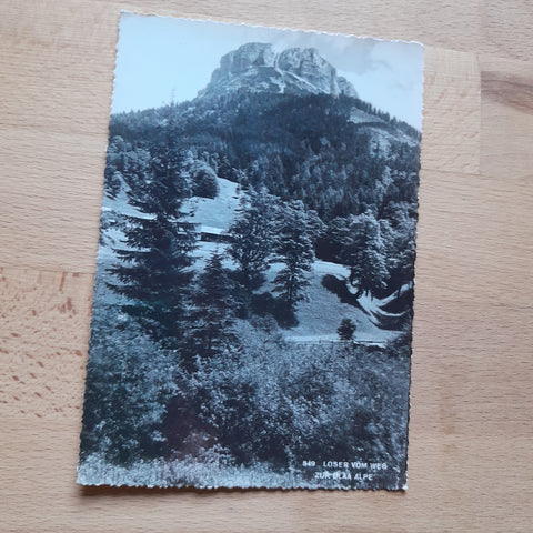 AK Loser vom Weg zur Blaa Alpe.