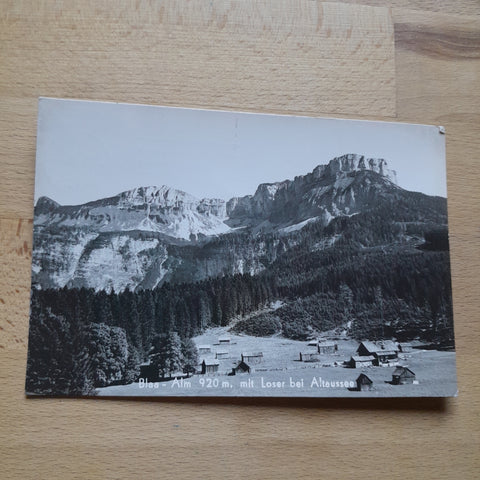 AK Altaussee mit Dachstein.