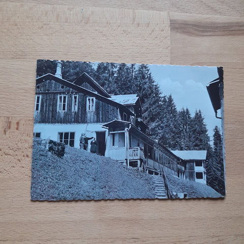 AK Altaussee. "Futterkrippe" Jugendhaus Trisselwand. Österreichisches Ferienwerk für Mittelschülerinnen.