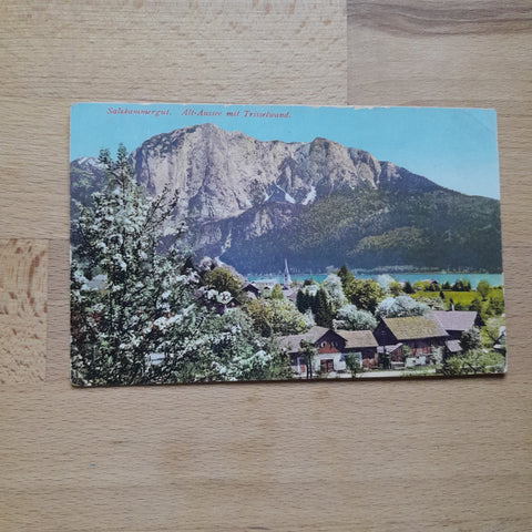 AK Altaussee mit Trisselwand. (1924)
