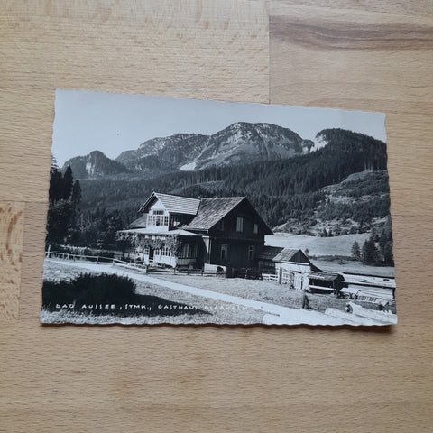 AK Bad Aussee Gasthaus Blaa-Alm.