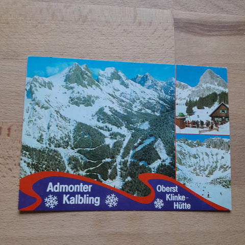AK Oberst Klinke Hütte. Admonter Kaibling.