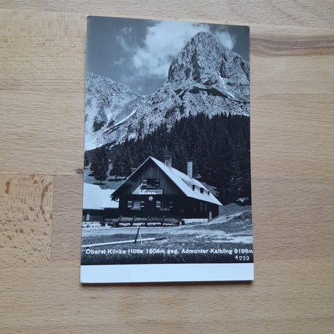 AK Oberst Klinke Hütte geg. Admonter Kaibling.