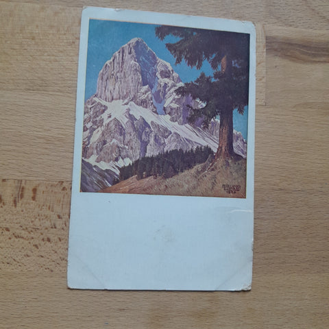 AK Bruno Heß: Kaibling vom Süden. (Gesäuse)