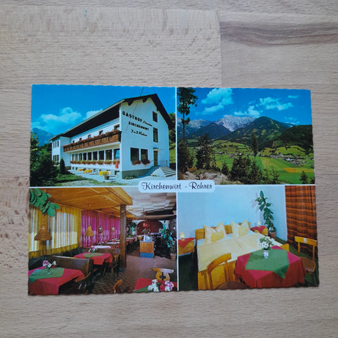AK Admont-Hall 191. Gasthof-Pension Rohrer.