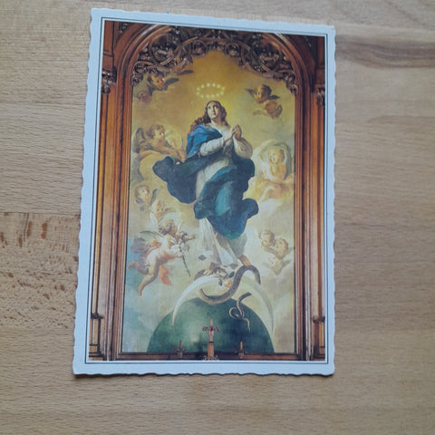 AK Admont. Benediktinerstift. Gemälde Maria Immaculata am Frauenaltar der Stiftskirche.