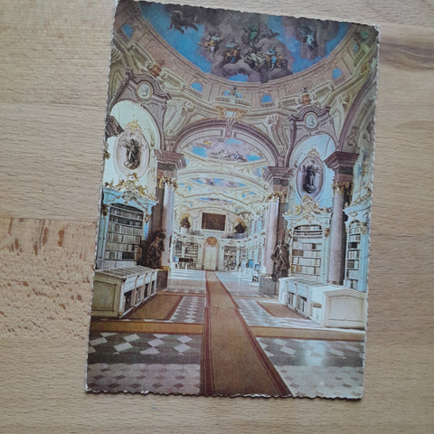 AK Admont. Stiftsbibliothek.