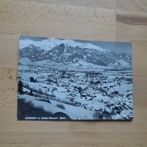 AK Admont mit Haller Mauern.