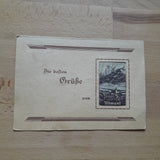 AK Die besten Grüße aus Admont. (Grainer-Gobelin, Das kunstgewebte Seidenbild)