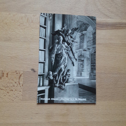 AK Admont. Bibliothek Der Tod v. J. Th. Stammel.&nbsp;