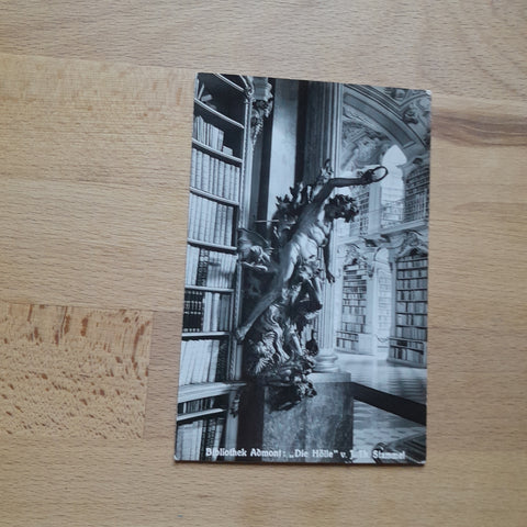 AK Admont. Bibliothek Die Hölle v. J. Th. Stammel.
