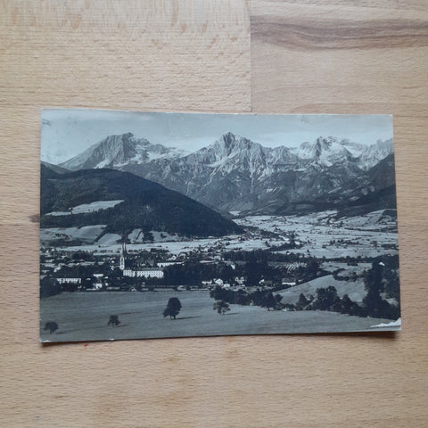 AK Admont mit den Hallermauern. (1925)
