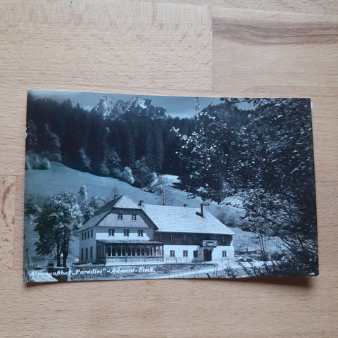 AK Admont. Alpengasthof Paradies.