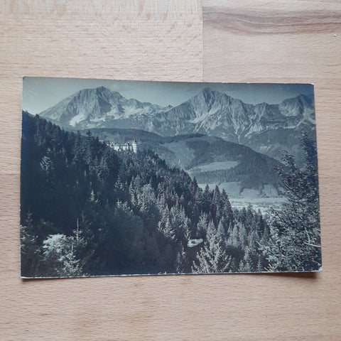 AK Schloss Röthelstein mit d. hohen Pyrkas. (1911)