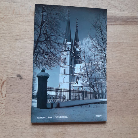 AK Admont. Stiftskirche.