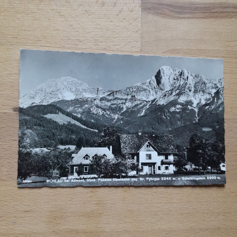 AK Mühlau bei Admont. Pension Alpenheim.