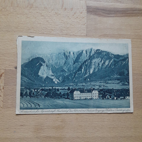AK Admont. Landesschule für Alpenwirtschaft Grabnerhof. (1923)