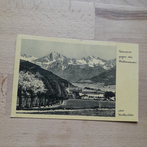 AK Admont gegen die Hallermauern. (1937)
