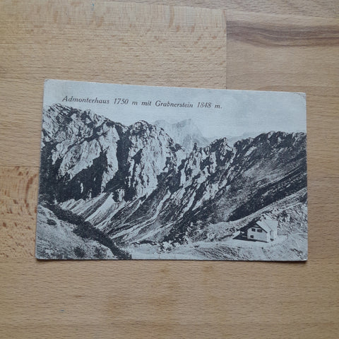 AK Admonterhaus mit Grabnerstein. (1921)