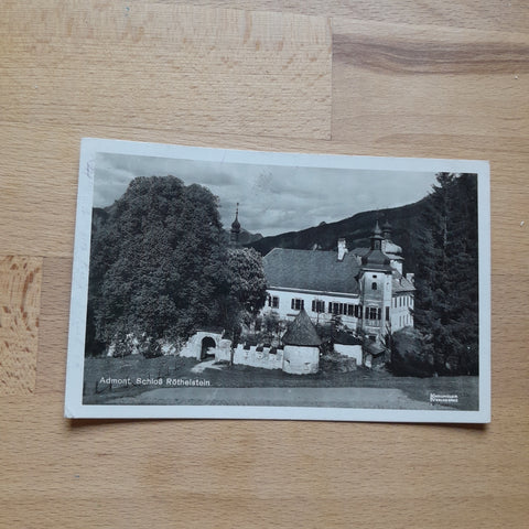 AK Admont Schloß Röthelstein. (1936)