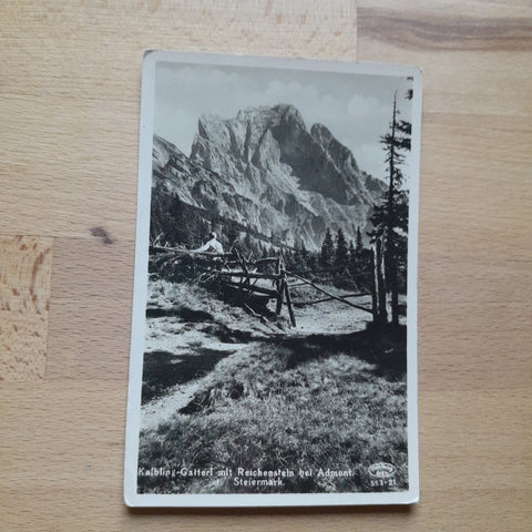 AK Kalbling-Gatterl mit Reichenstein bei Admont. (1931-32)
