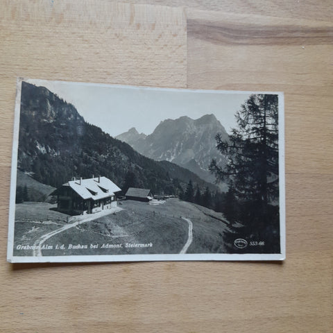 AK Grabner-Alm Buchau bei Admont. (1939-40)