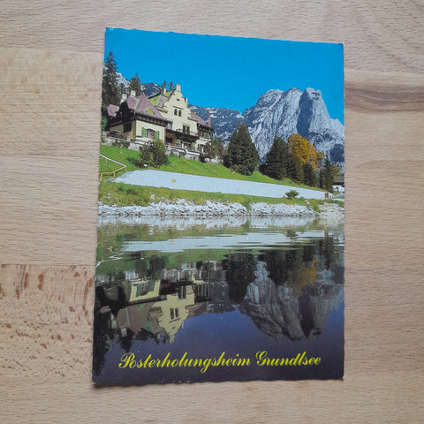 AK Grundlsee, Bräuhof 45. Posterholungsheim.