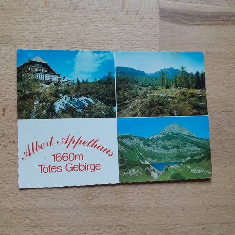AK Grundlsee. Appelhaus. Totes Gebirge.