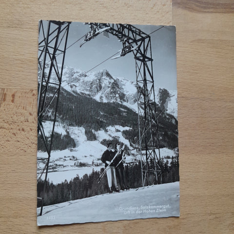 AK Grundlsee. Lift in der Hohen Zleim.