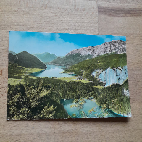 AK Toplitzsee. Mit Blick auf Gössl am Grundlsee.