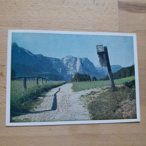 AK Motiv bei Grundlsee. (Farbfoto A. Welte)