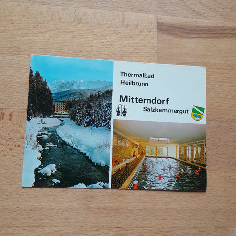 AK Thermalbad Heilbrunn. Mitterndorf.