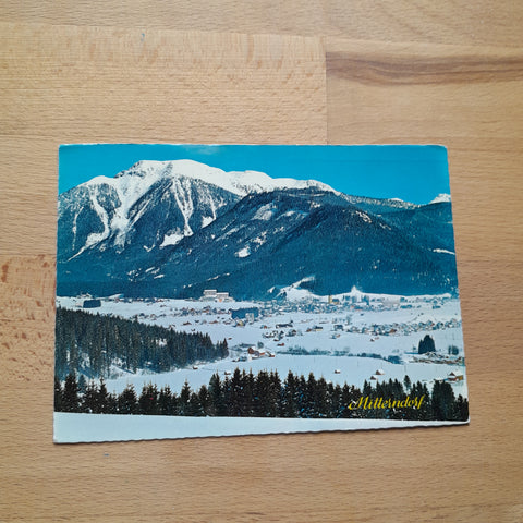 AK Mitterndorf - Bad Heilbrunn mit Lawinenstein.