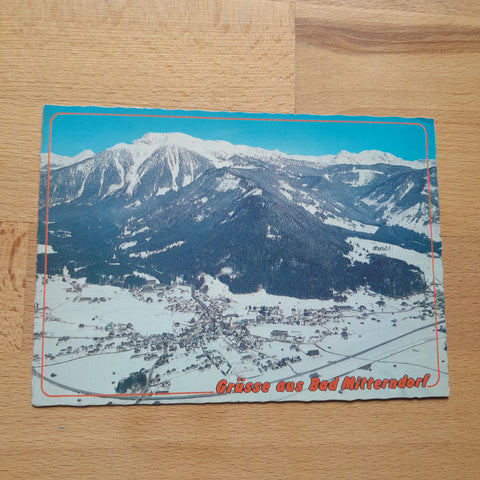 AK Grüsse aus Bad Mitterndorf.