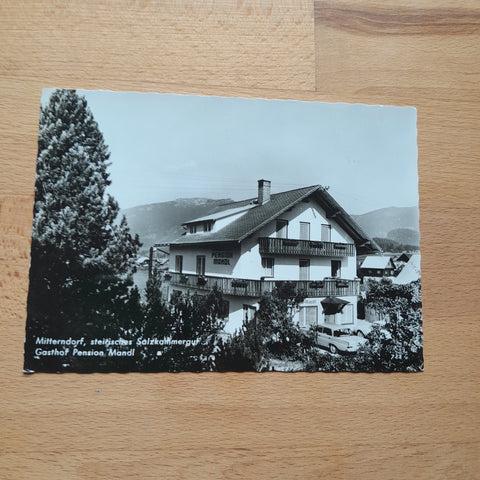 AK Mitterndorf. Gasthof Pension Mandl.