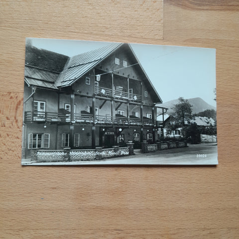 AK Mitterndorf. Hotel Post.