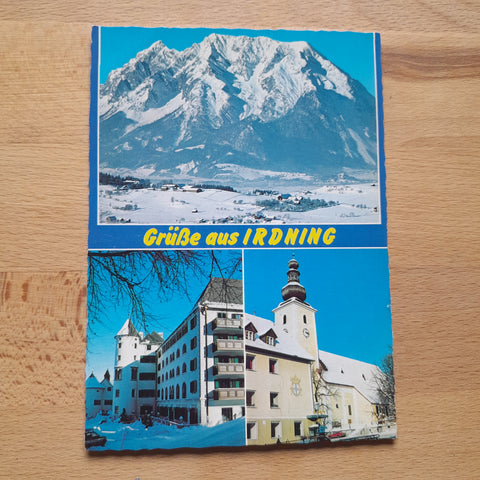 AK Grüße aus Irdning.