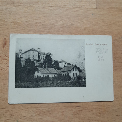 AK Schloß Trautenfels.