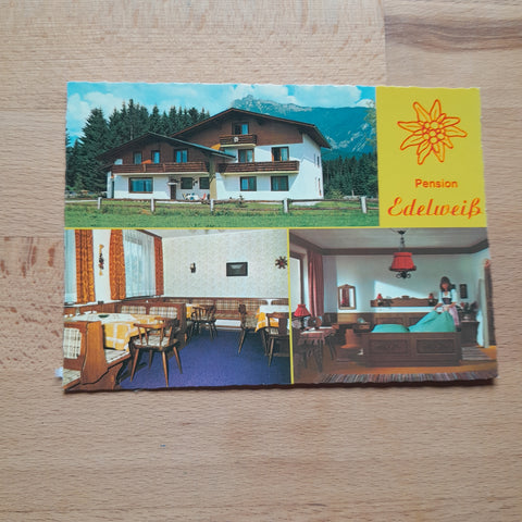 AK Gröbming-Mitterberg. Pension Edelweiß Raffalt.
