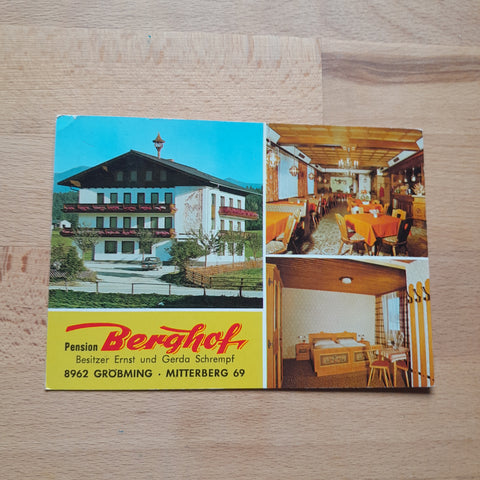 AK Gröbming - Mitterberg 69. Haus Berghof.