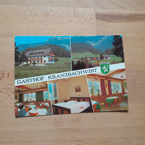 AK Gröbming. Gasthof Kranzbachwirt. E. u. H. Giselbrecht.