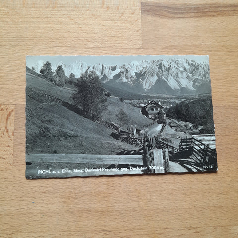 AK Pichl a. d. Enns. Bankwirt-Preunegg.