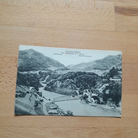 AK Kesselpartie bei Altenmarkt an der Enns. (1912)