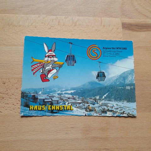 AK Haus/Ennstal. Alpine Ski WM 1982. Schladming/Haus.