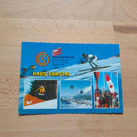 AK Haus/Ennstal. Alpine Ski WM 1982. Schladming/Haus.
