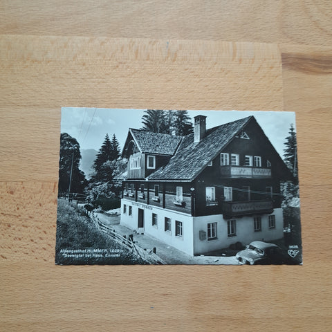 AK Alpengasthof Hummer. Seewigtal bei Haus/Ennstal.
