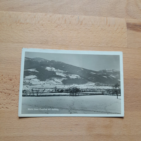 AK Markt Haus Ennsling mit Kaibling. (1936)